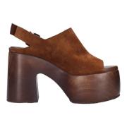 Casadei Sandaler Brun Brown, Dam