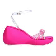 Casadei Sandaler Fuchsia Pink, Dam