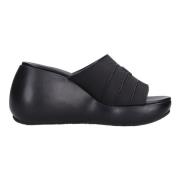 Casadei Med Klack Svart Black, Dam