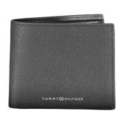 Tommy Hilfiger Elegant Bifold Plånbok med Myntfack Black, Herr