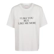 Victoria Beckham Vit T-shirt för kvinnor White, Dam