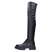 ASH Over-Knee Boots Black, Dam