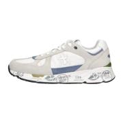 Premiata Vit sneaker Mase med mångsidig design White, Herr