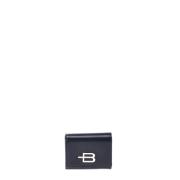 Baldinini Wallet in black eco-leather Black, Dam