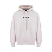 Barrow Hoodie med fram- och bakttryck Beige, Herr