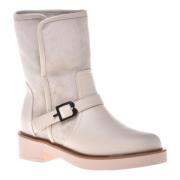 Baldinini Combat Boots Beige, Dam