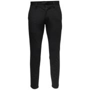 Only & Sons Stiliga Onsmark Chinos - Svart Black, Herr