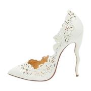 Christian Louboutin Pre-owned Pre-owned Laeder klackskor White, Dam