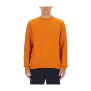 PS By Paul Smith Zebra Patch Sweatshirt Orange, Herr