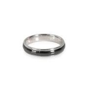 Tiffany & Co. Pre-owned Pre-owned Platina ringar Black, Dam