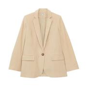 Ines De La Fressange Paris Kräm Bruna jacka Beige, Dam