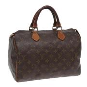 Louis Vuitton Vintage Pre-owned Canvas louis-vuitton-vskor Brown, Dam