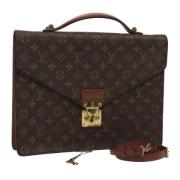 Louis Vuitton Vintage Pre-owned Canvas louis-vuitton-vskor Brown, Dam