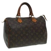 Louis Vuitton Vintage Pre-owned Canvas louis-vuitton-vskor Brown, Dam