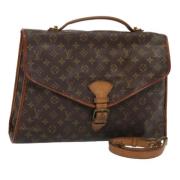 Louis Vuitton Vintage Pre-owned Canvas louis-vuitton-vskor Brown, Dam