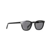 Yves Saint Laurent Vintage Pre-owned Plast solglasgon Black, Dam