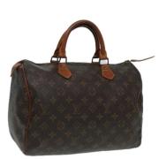 Louis Vuitton Vintage Pre-owned Canvas louis-vuitton-vskor Brown, Dam