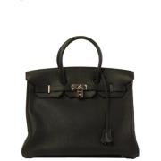 Hermès Vintage Pre-owned Tyg handvskor Black, Dam