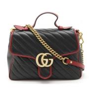 Gucci Vintage Pre-owned Laeder gucci-vskor Black, Dam