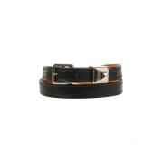 Hermès Vintage Pre-owned Tyg armband Black, Dam