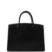 Hermès Vintage Pre-owned Canvas totevskor Black, Dam