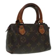 Louis Vuitton Vintage Pre-owned Canvas louis-vuitton-vskor Brown, Dam