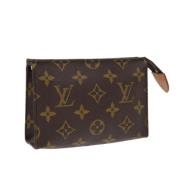 Louis Vuitton Vintage Pre-owned Canvas necessrer Brown, Dam