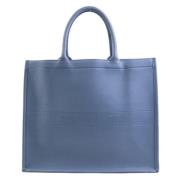 Dior Vintage Pre-owned Laeder totevskor Blue, Dam