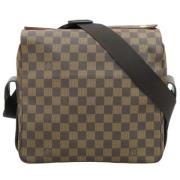 Louis Vuitton Vintage Pre-owned Canvas axelremsvskor Brown, Dam