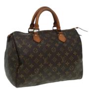 Louis Vuitton Vintage Pre-owned Canvas louis-vuitton-vskor Brown, Dam