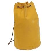 Hermès Vintage Pre-owned Canvas axelremsvskor Yellow, Dam