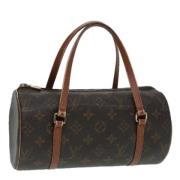 Louis Vuitton Vintage Pre-owned Canvas louis-vuitton-vskor Brown, Dam