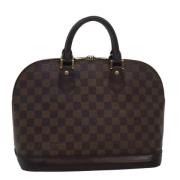 Louis Vuitton Vintage Pre-owned Canvas louis-vuitton-vskor Brown, Dam