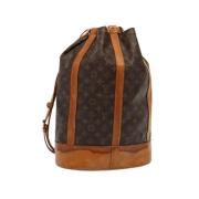 Louis Vuitton Vintage Pre-owned Bomull louis-vuitton-vskor Brown, Dam