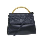 Fendi Vintage Pre-owned Laeder fendi-vskor Blue, Dam