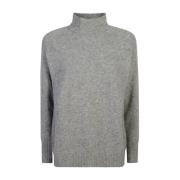 Le Tricot Perugia Grå Sweatshirt Aw24 Dammode Gray, Dam