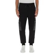 Hugo Boss Elastisk Midja Joggingbyxor Black, Herr