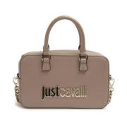 Just Cavalli Gul handväska för kvinnor Beige, Dam