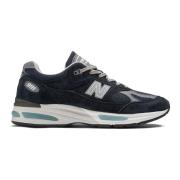 New Balance Herr Sneaker med Mockainsatser Blue, Herr