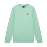 Lyle & Scott Crew Neck Sweatshirt Midlayers Green, Herr