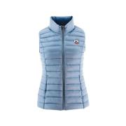 Jott Ärmelös Puffer Vest Seda Blue, Dam