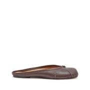 Maison Margiela Ballerina Skor Brown, Dam