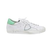 Philippe Model Låga Damsneakers med Pop Blanc Broderi White, Herr