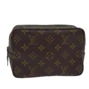 Louis Vuitton Vintage Pre-owned Canvas necessrer Brown, Dam