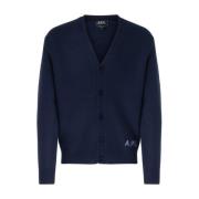 A.p.c. Kenny Cardigan i Blå Blue, Herr