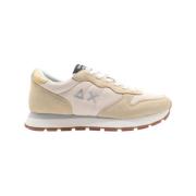 Sun68 Ally Gold Girl Running Sneakers Beige, Dam