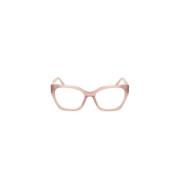 Guess Eleganta Cat-Eye Glasögon för Kvinnor Pink, Dam