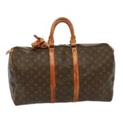 Louis Vuitton Vintage Pre-owned Canvas louis-vuitton-vskor Brown, Dam