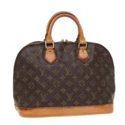 Louis Vuitton Vintage Pre-owned Canvas louis-vuitton-vskor Brown, Dam