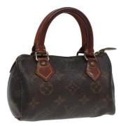 Louis Vuitton Vintage Pre-owned Canvas louis-vuitton-vskor Brown, Dam